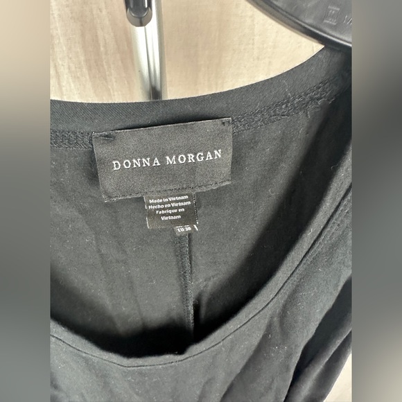 Donna Morgan Berry & Black Meadow Midi Dress Size 8P (12UK) NWT - Picture 6 of 17